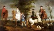 unknow artist Classical hunting fox, Equestrian and Beautiful Horses, 045. Germany oil painting artist